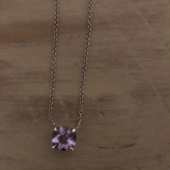 Tiffany & Co. Jewelry - Tiffany & co Amethyst and Sterling Silver necklace